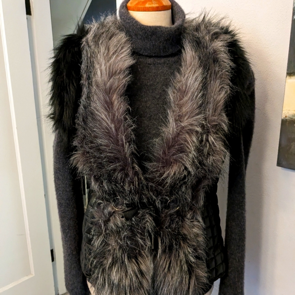 Vegan fur vest